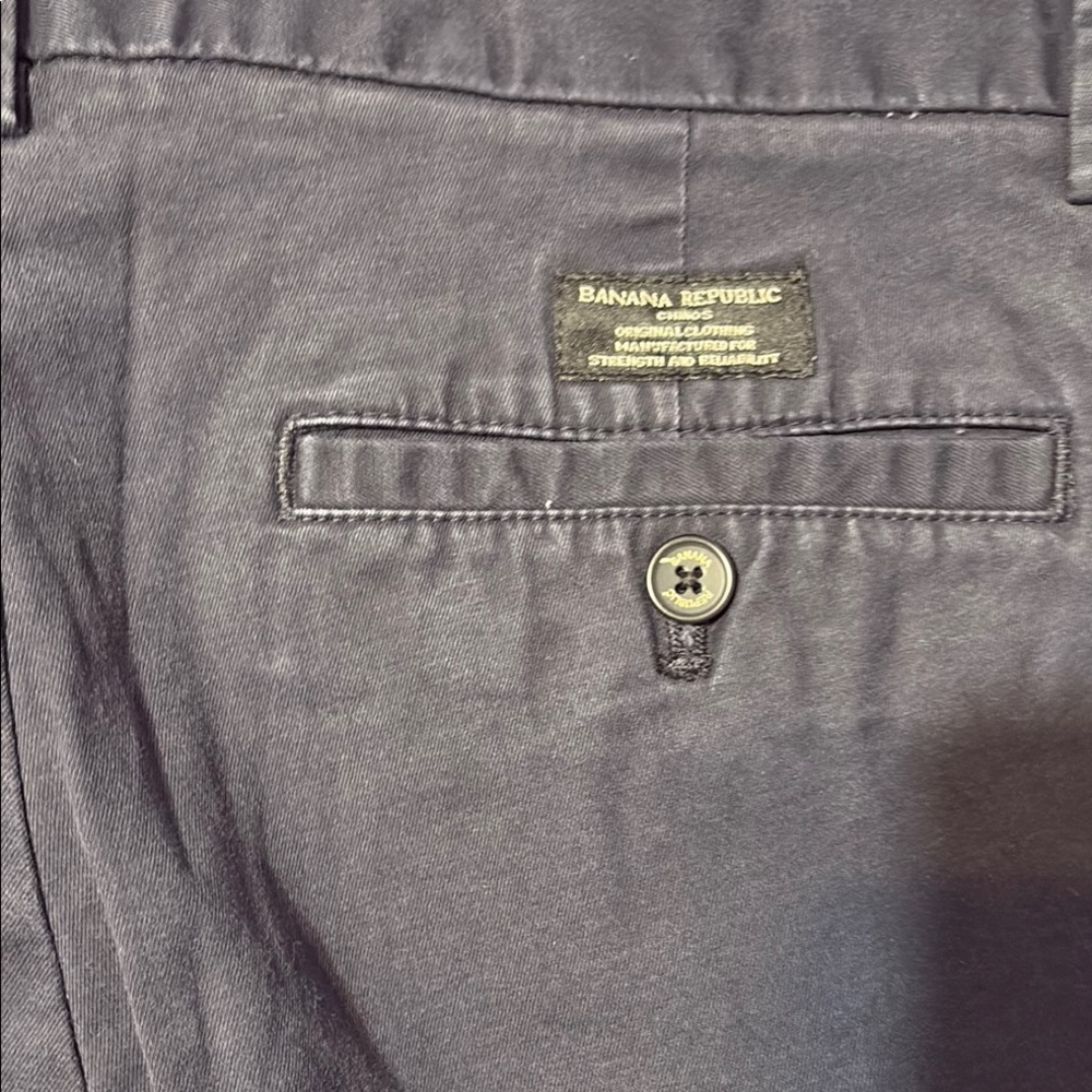 Banana Republic Blue Chinos with Classic Style - Picture 5 of 5